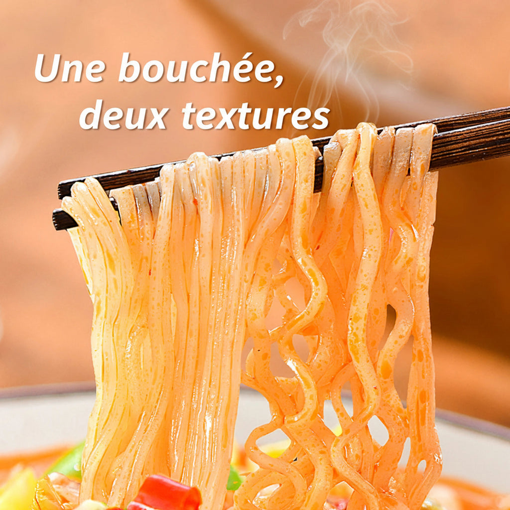 Nouilles Instantanées de Patate Douce Saveur Bœuf et Légumes 197 g
