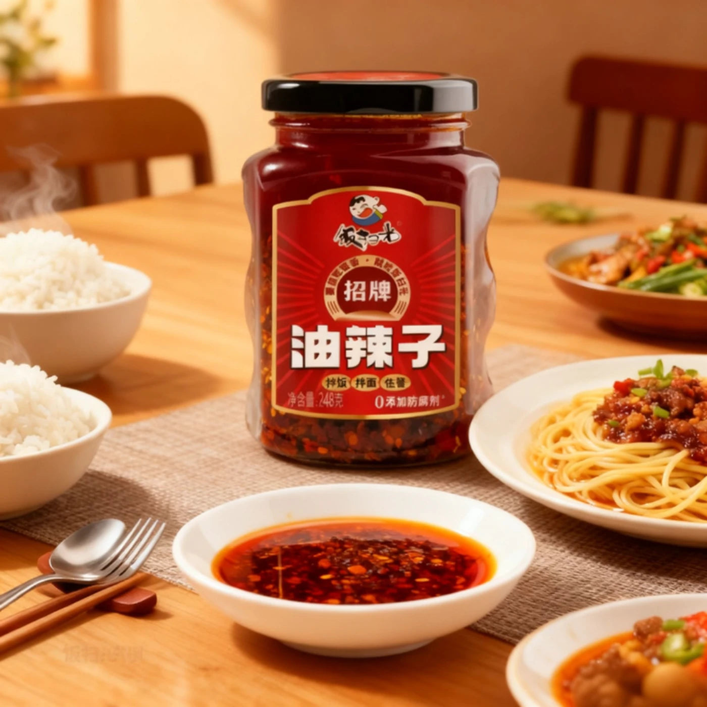 Fan Sao Guang Huile pimentée  248 g