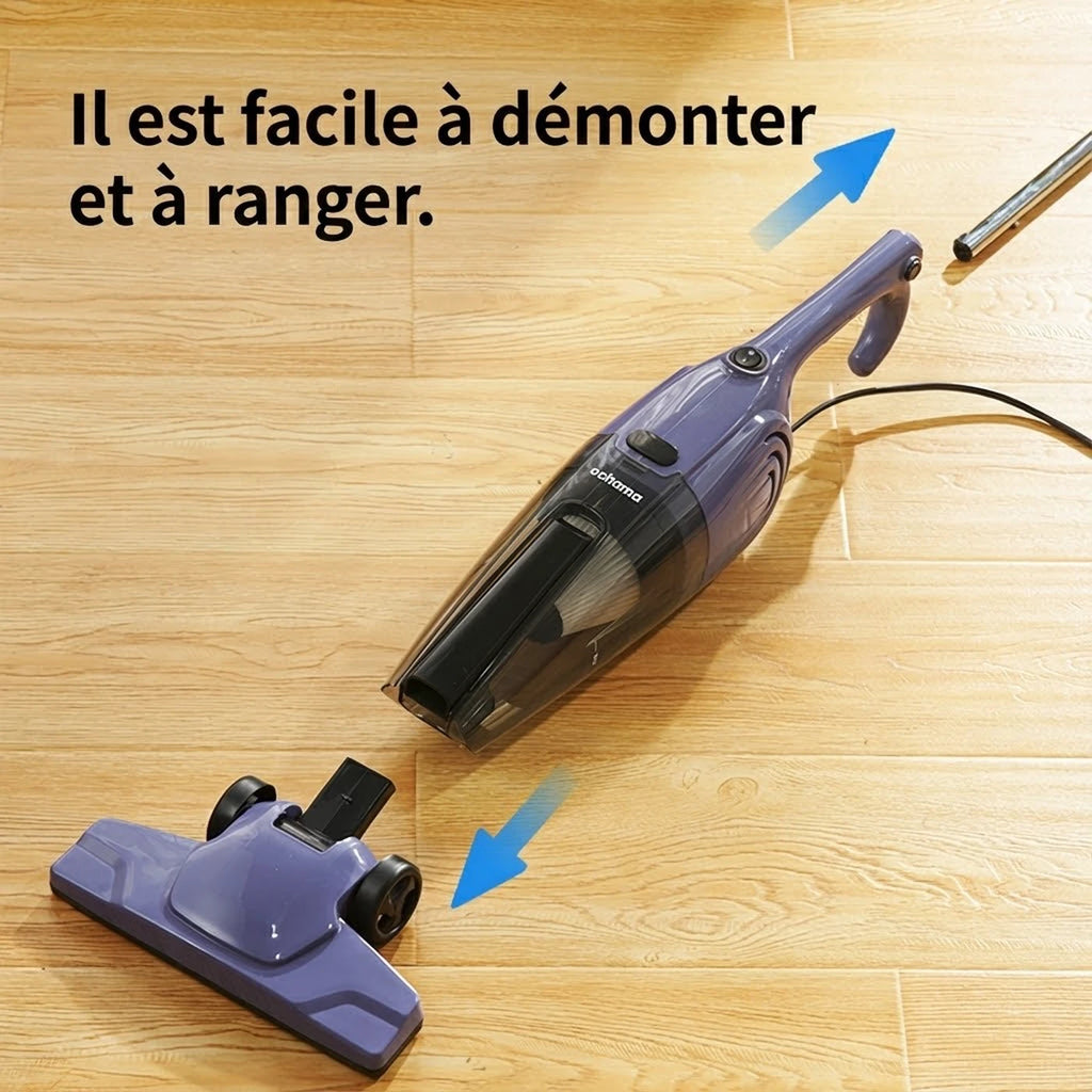Aspirateur balai filaire 550 W – 0,5 L