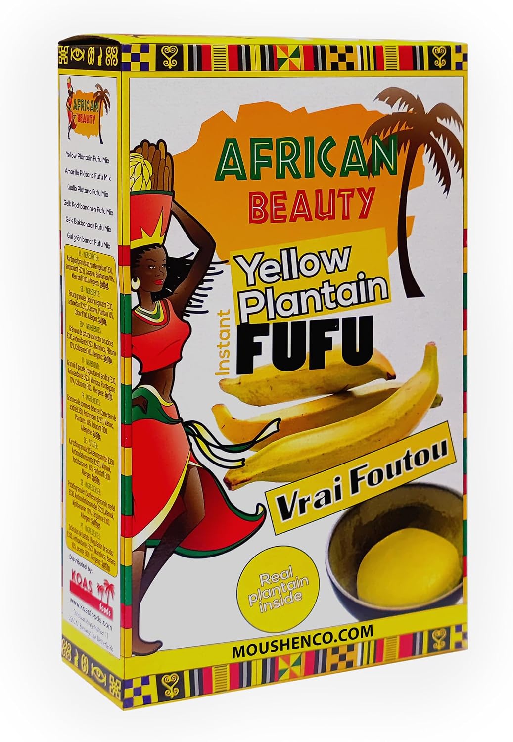 Foutou de Plantain African Beauty