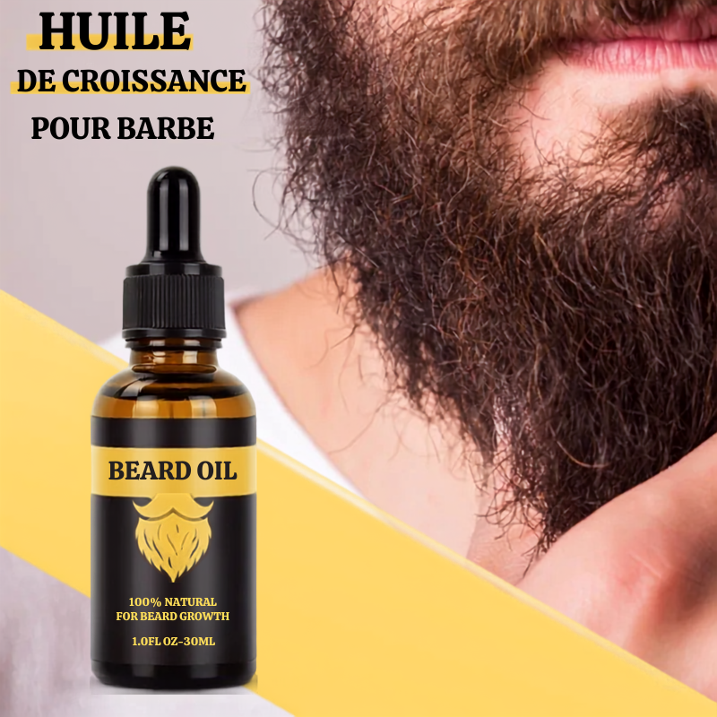 Huile pousse pour la Barbe – 30 ml