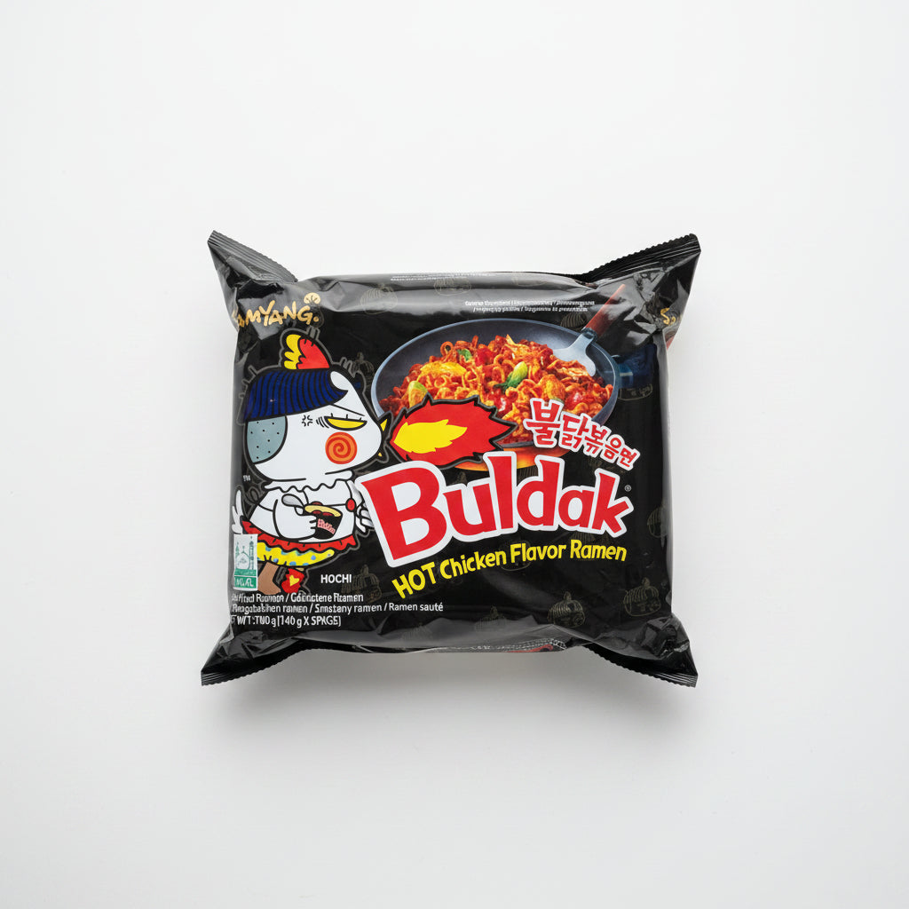 Samyang Buldak Nouilles Instantanées Saveur Poulet Épicé Original 140 g x5