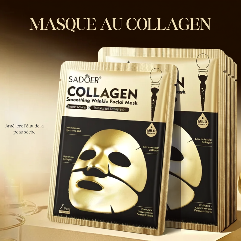 Masque Visage Collagène – Lissant & Hydratant – 30 ml