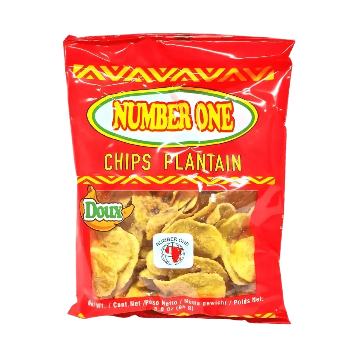 Chips banane plantain sucrée